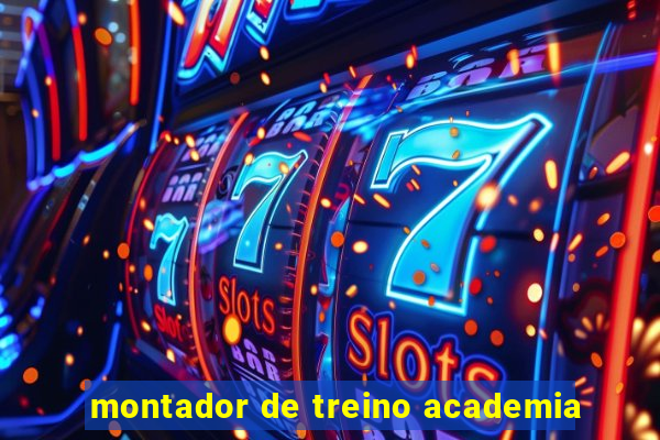 montador de treino academia